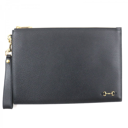 GUCCI Clutch bag 700524 Main: Leather black mens