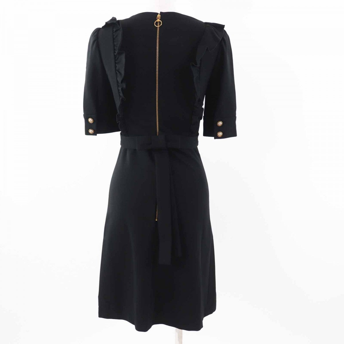 GUCCI one piece 445275 Main: 75% rayon, Main: 17% nylon, Main: 8% polyurethane black Women XS