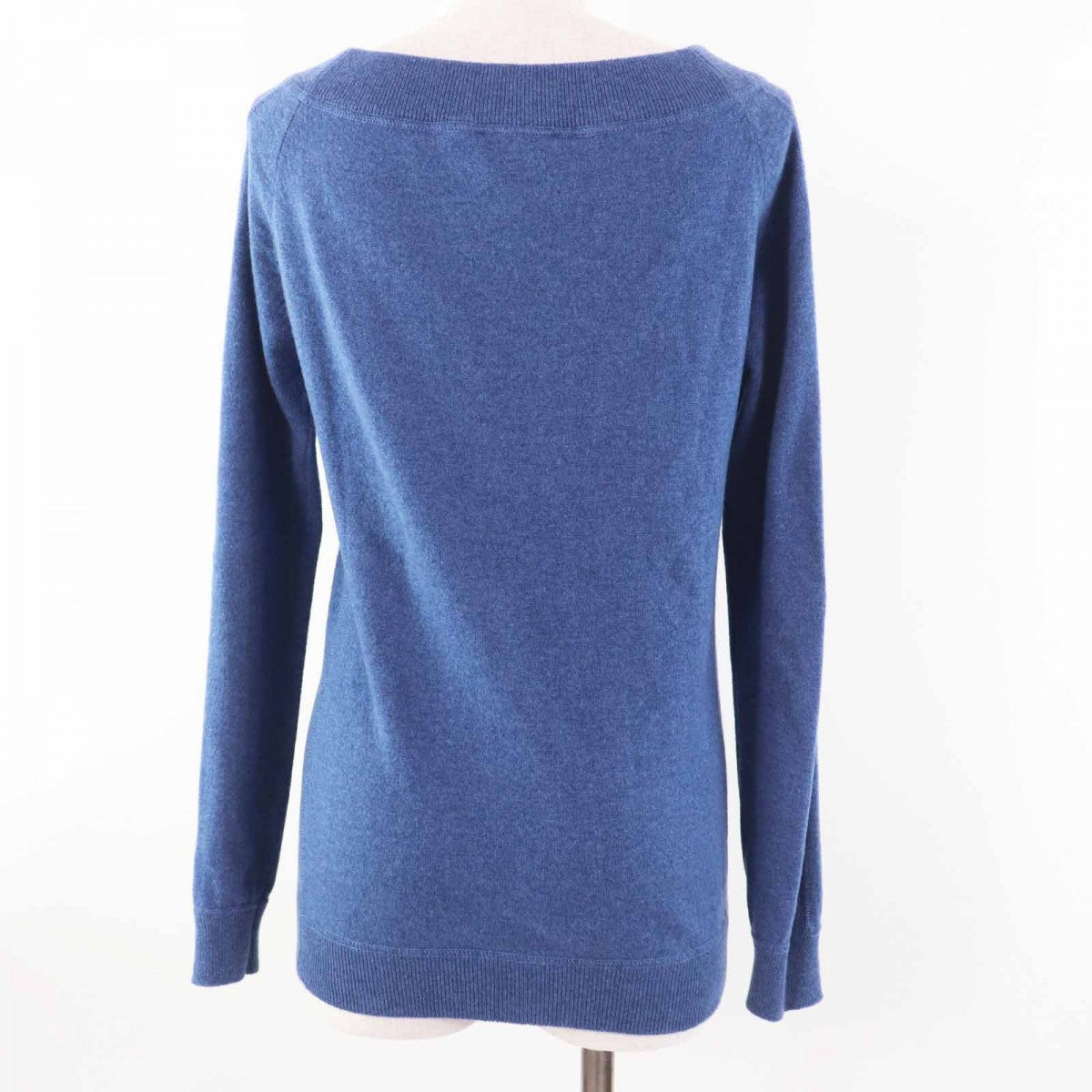 CHANEL knit P48050 Main: 100% cashmere blue Women 34