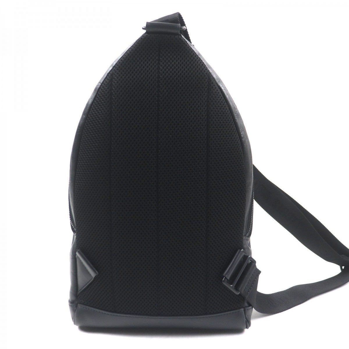 LOUIS VUITTON Sling bag M46107 Main: Leather black Monogram Shadow Racer Sling Bag mens