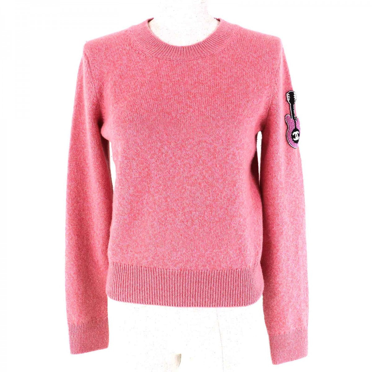 CHANEL knit P77562 Main: 98% cashmere, Main: 1% elastane, Main: 1% polyamide pink Women 34