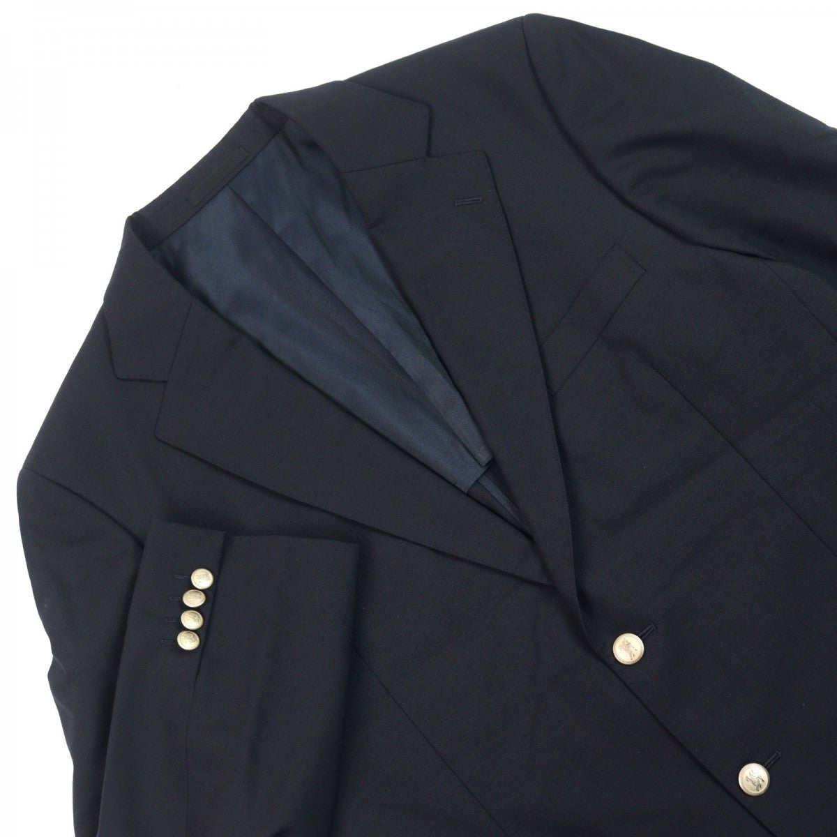 BURBERRY LONDON blazer BBG82-400-29 Outer: 75% wool, Outer: 25% mohair, Lining: cupra, Lining: polyester, Sleeve lining: cupra Navy mens