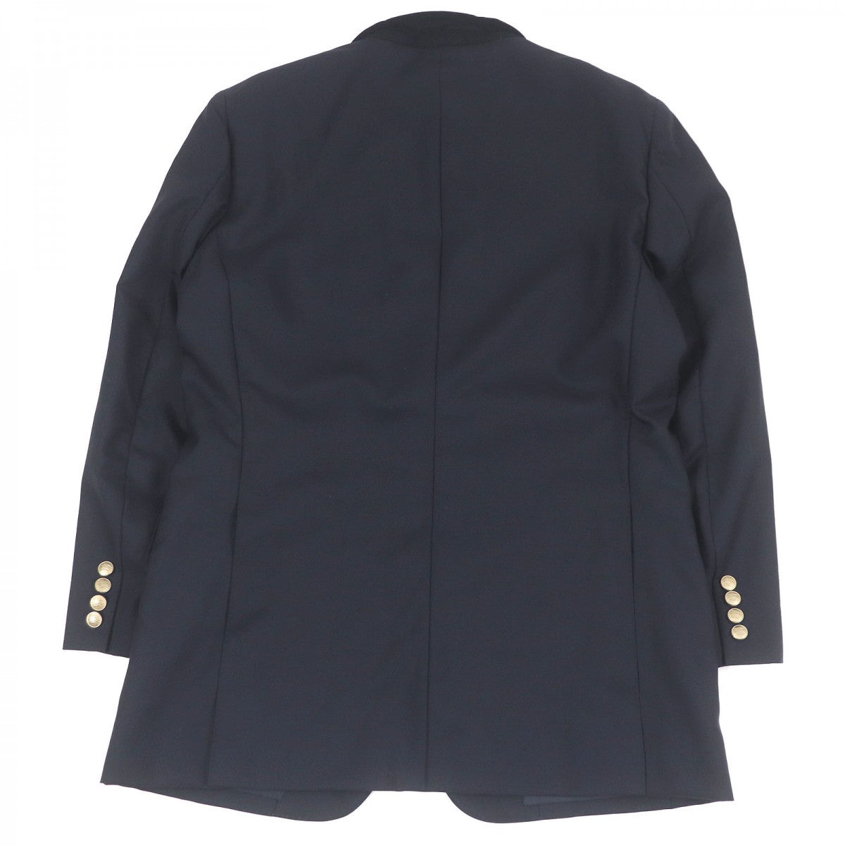 BURBERRY tailored jacket Outer: 99% wool, Outer: 1% nylon, Lining: polyester, Lining: cupra Navy mens
