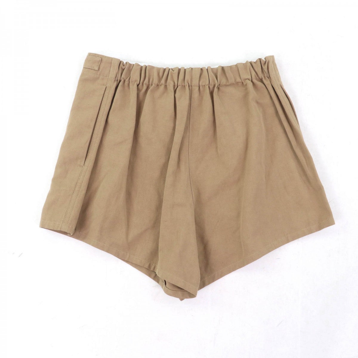 PRADA Shorts P279H Main: 62% cotton, Main: 38% linen, Part: 100% cotton Brown Women 36