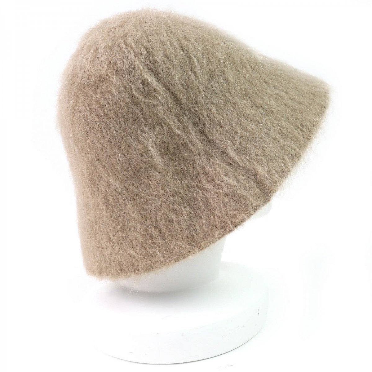 LOUIS VUITTON hat M1184S Main: 43% nylon, Main: 33% mohair, Main: 24% wool, Part: 100% polyester saffron LV Fluffy Hat mens