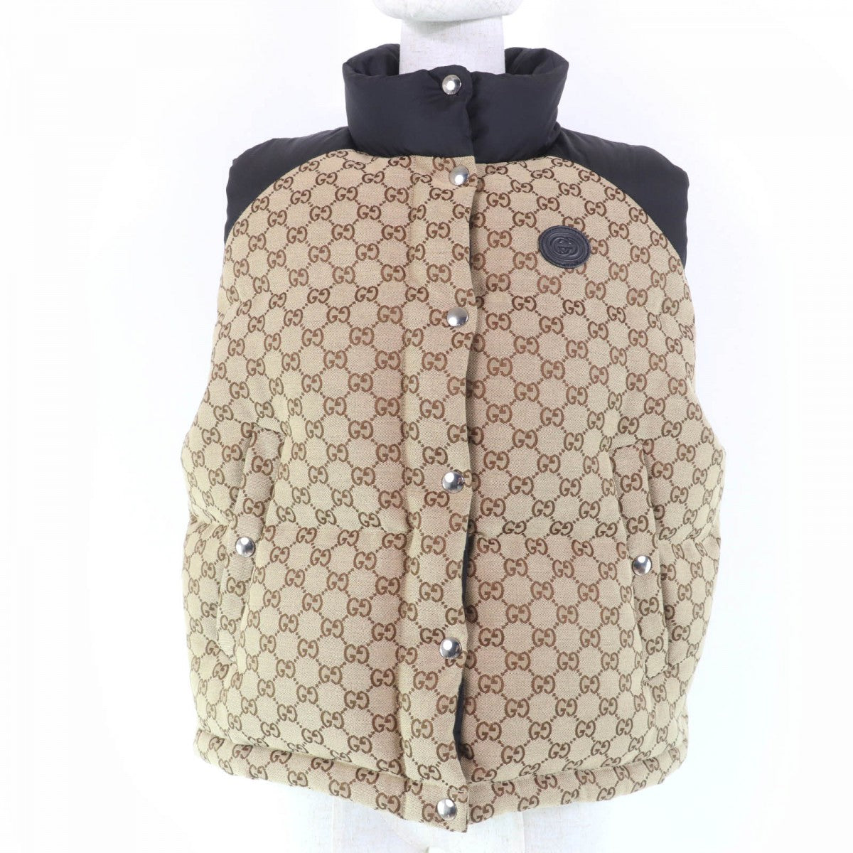 GUCCI Down vest 717547 cotton Brown type 38