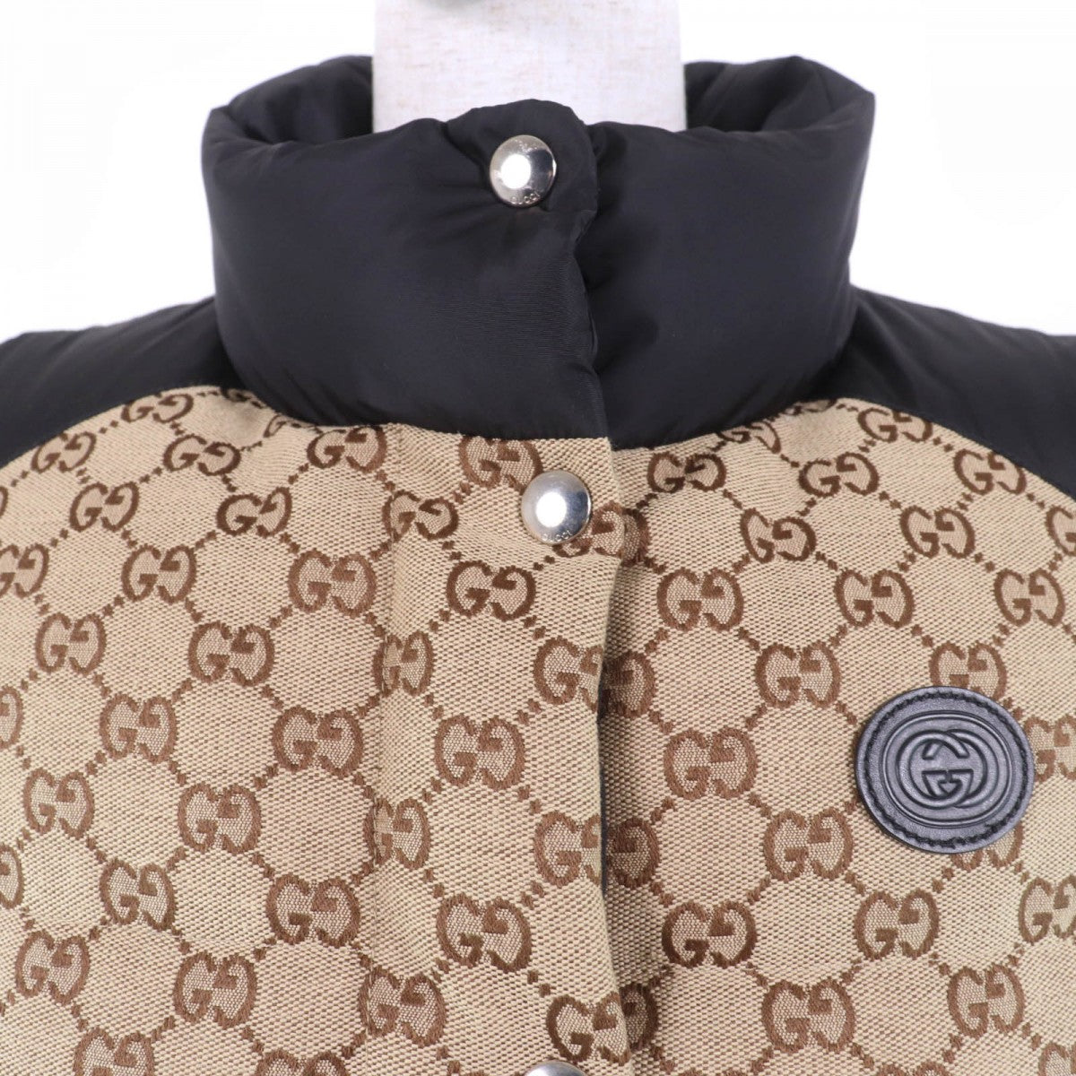 GUCCI Down vest 717547 cotton Brown type 38
