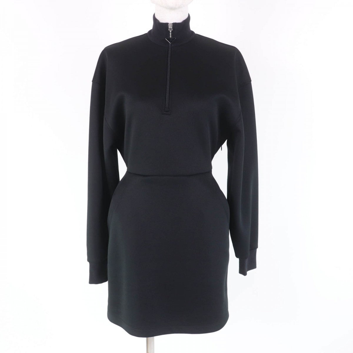 PRADA dress P3K43 Main: 62% polyester, Main: 38% cotton black Women 36