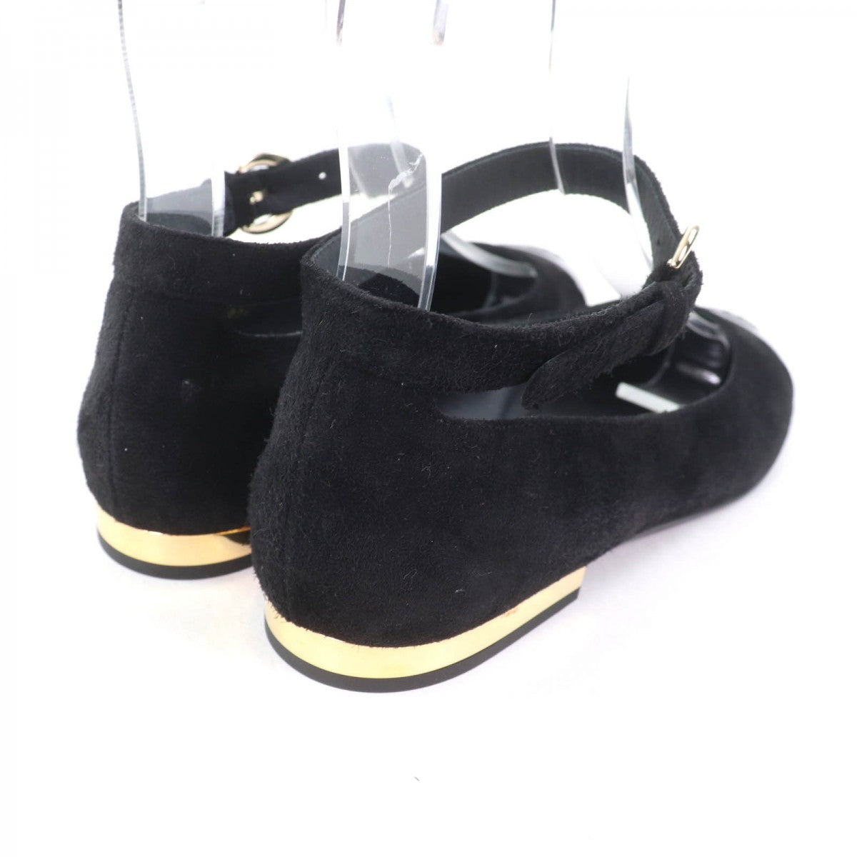 CHANEL pumps 24K G46024 Main: suede leather, part: patent leather black Women 37
