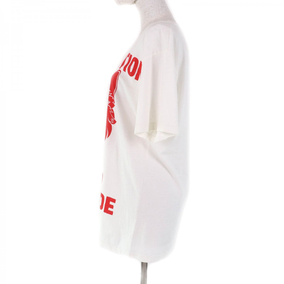 GUCCI Short sleeve T-shirt 492347 Main: 100% cotton white Women XS