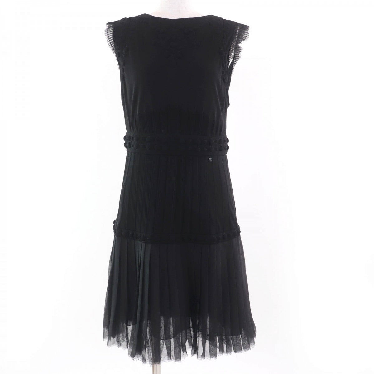 CHANEL one piece 07A P31259W03945 Rayon black 40