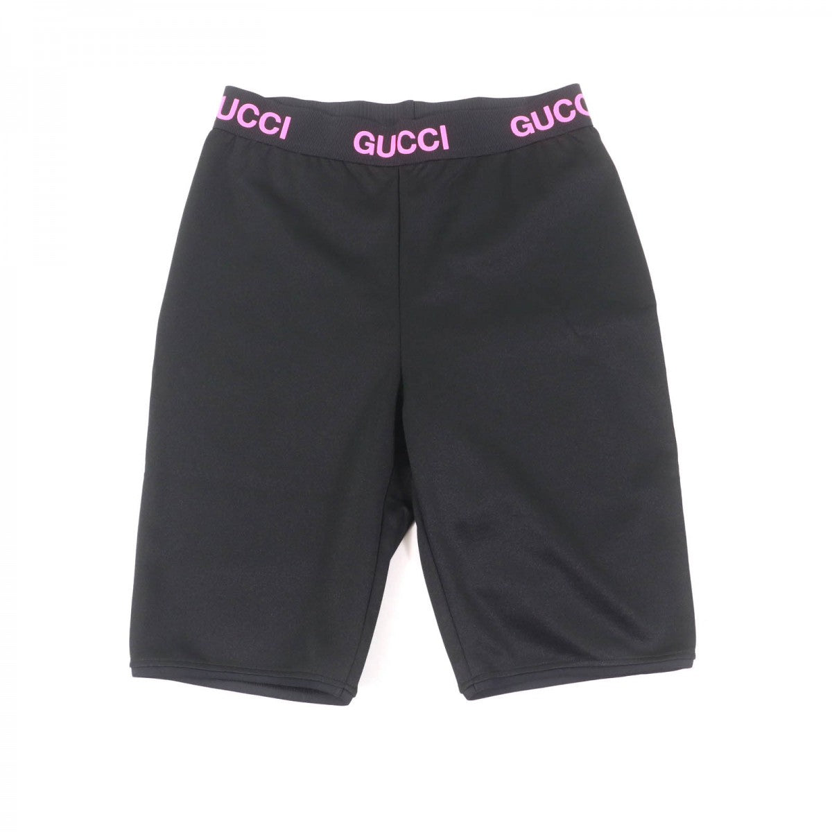 GUCCI Shorts 688421 Main: 50% cotton, Main: 48% nylon, Main: 2% polyurethane, Part: 94% nylon, Part: 6% polyurethane black Women S