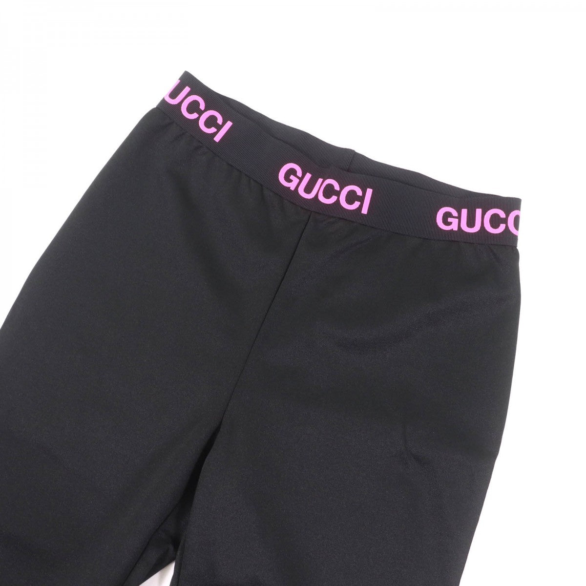 GUCCI Shorts 688421 Main: 50% cotton, Main: 48% nylon, Main: 2% polyurethane, Part: 94% nylon, Part: 6% polyurethane black Women S