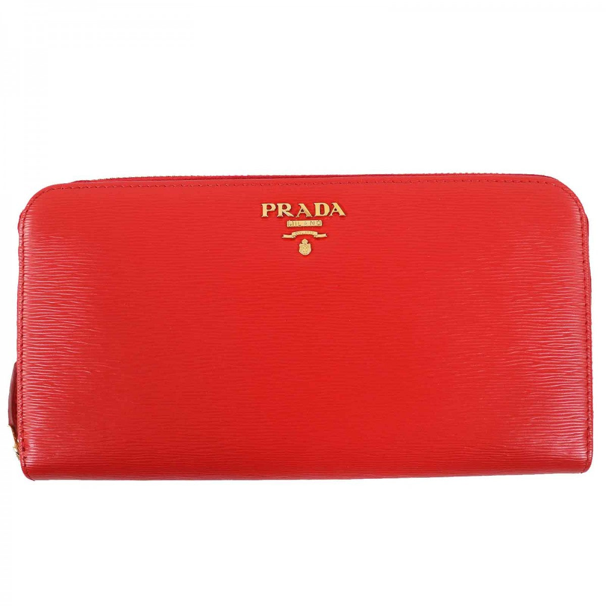 PRADA Long Wallet Purse 1ML506 Main: Cowhide Red type VITELLO MOVE Women