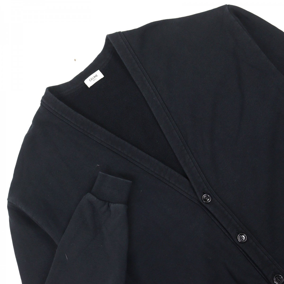 CELINE cardigan 2Y672670Q cotton Black type XS