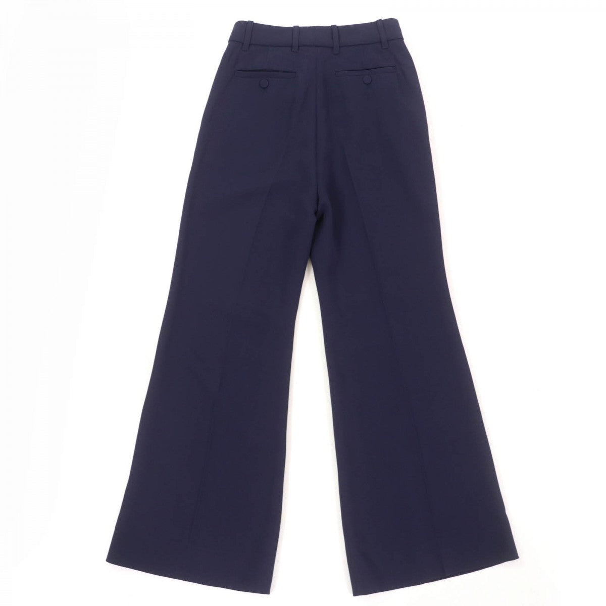 GUCCI Wide pants 624955 Rayon Navy 36