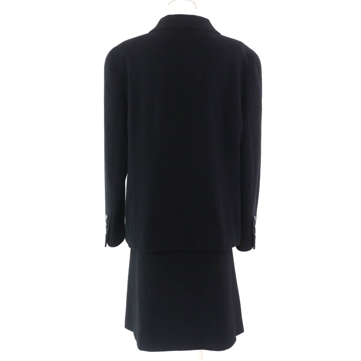CHANEL setup 98A P11506 Outer: 87% wool, Outer: 12% polyamide, Outer: 1% spandex, Lining: 100% silk black Women 48