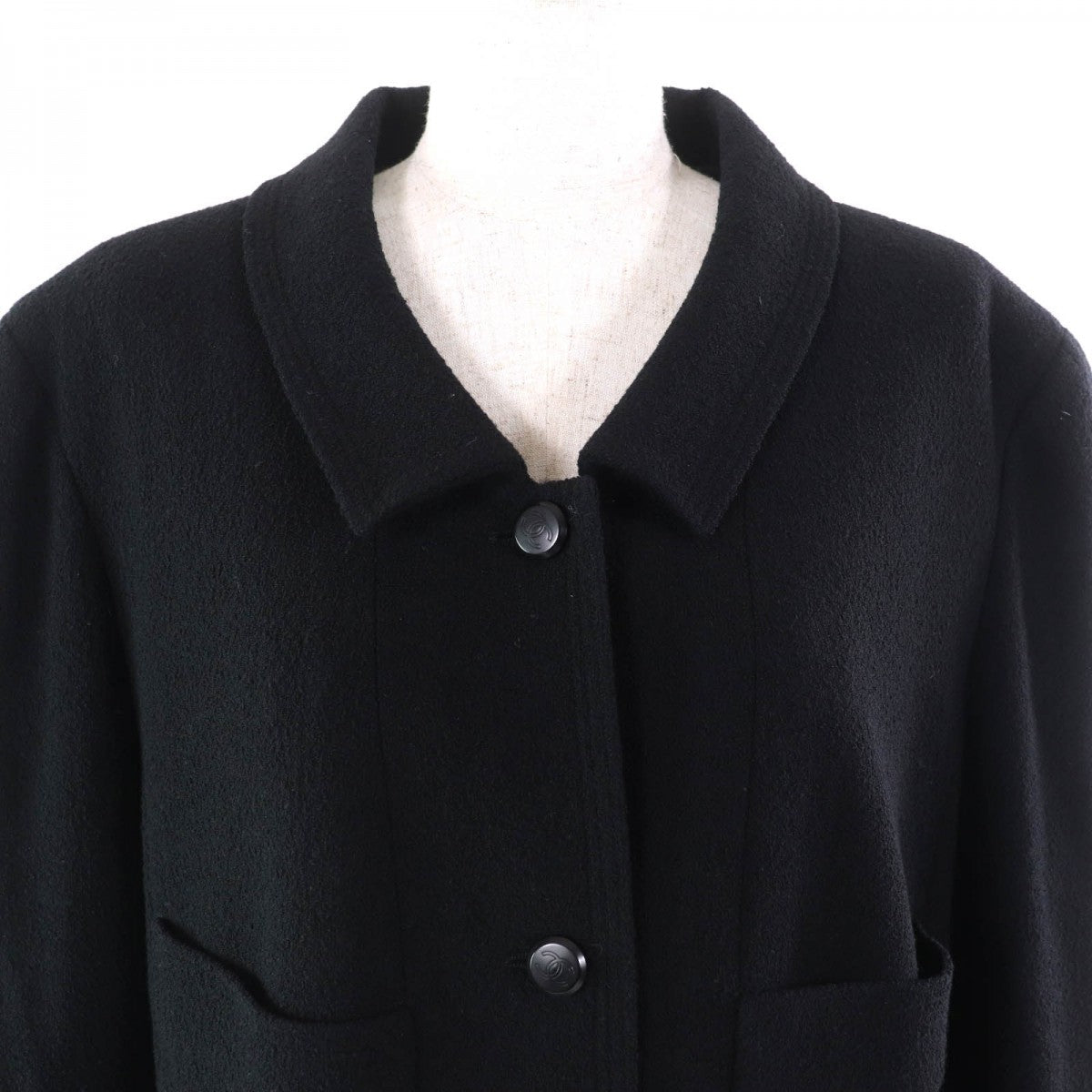CHANEL setup 98A P11506 Outer: 87% wool, Outer: 12% polyamide, Outer: 1% spandex, Lining: 100% silk black Women 48