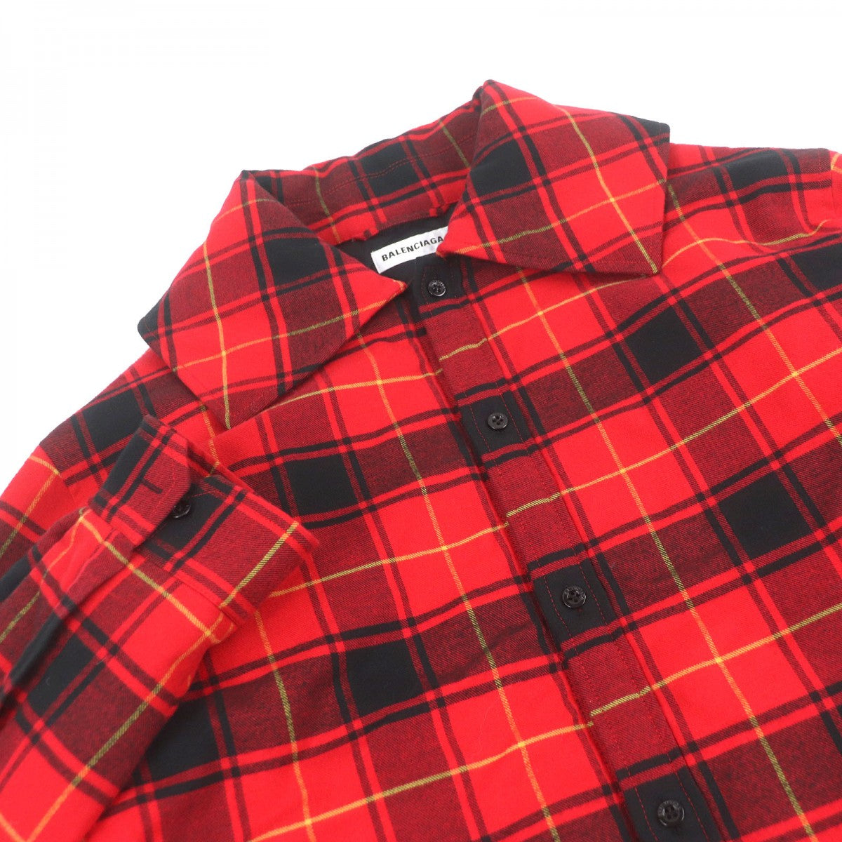 BALENCIAGA coat 594886 cotton Red 34