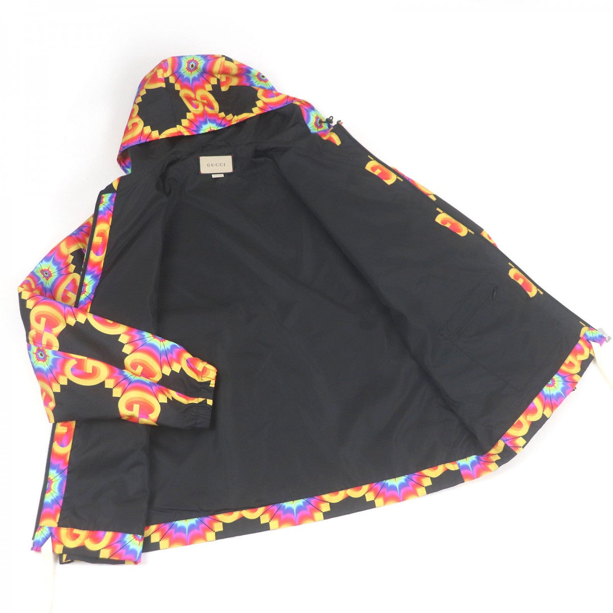 GUCCI Blouson 673609 Nylon Black type 46
