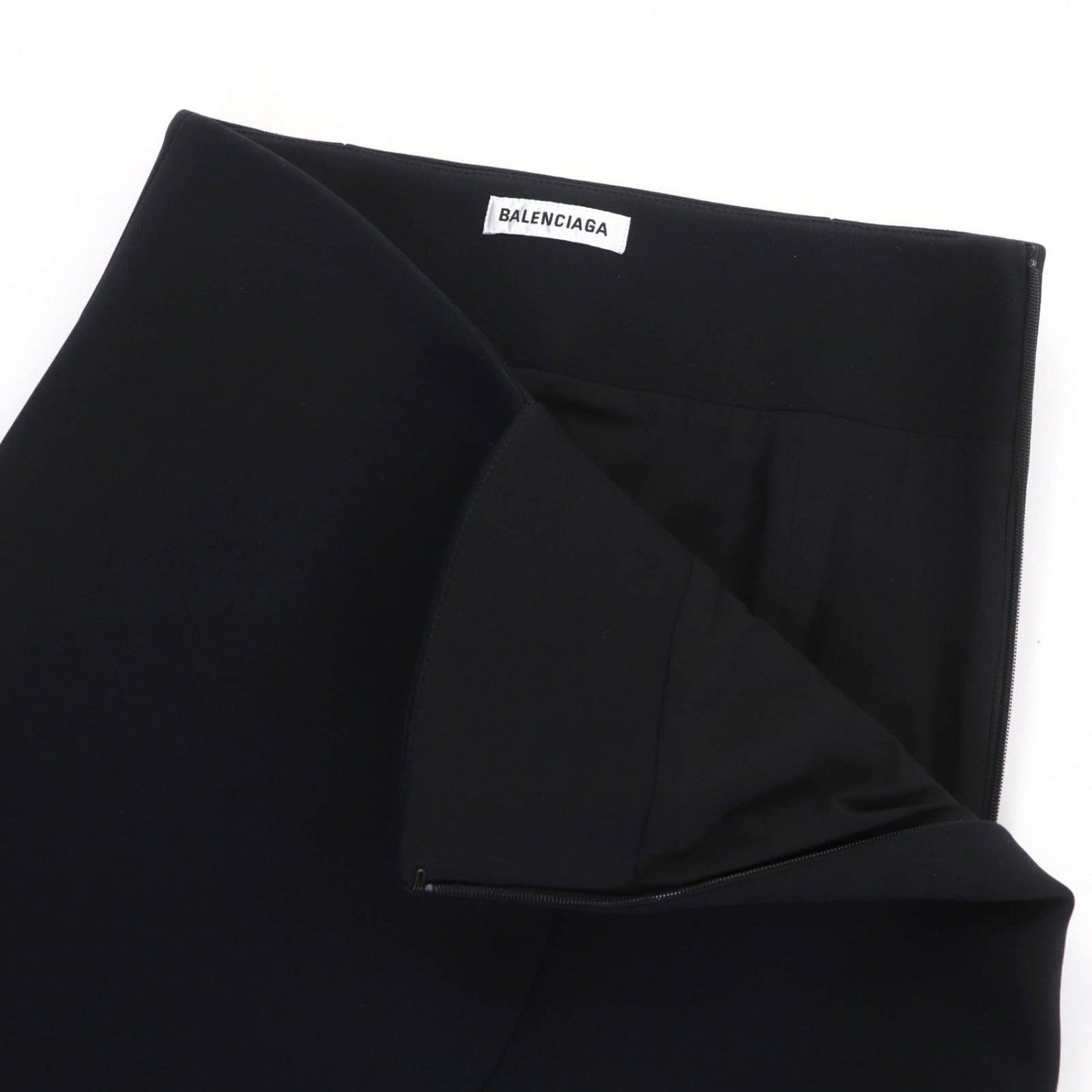 BALENCIAGA Mini skirt 662987 Rayon black 34