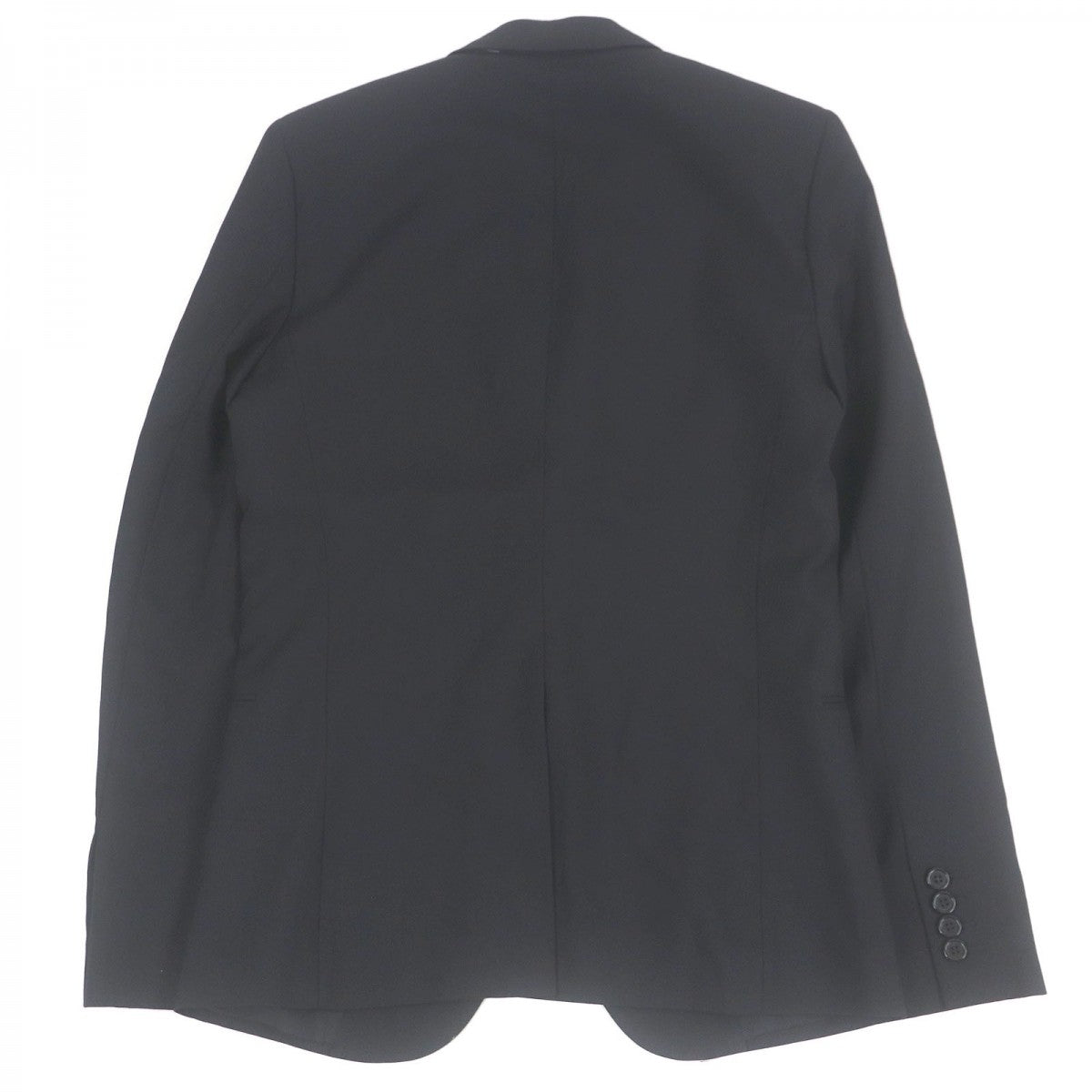 SAINT LAURENT PARIS tailored jacket 482493 wool black 44