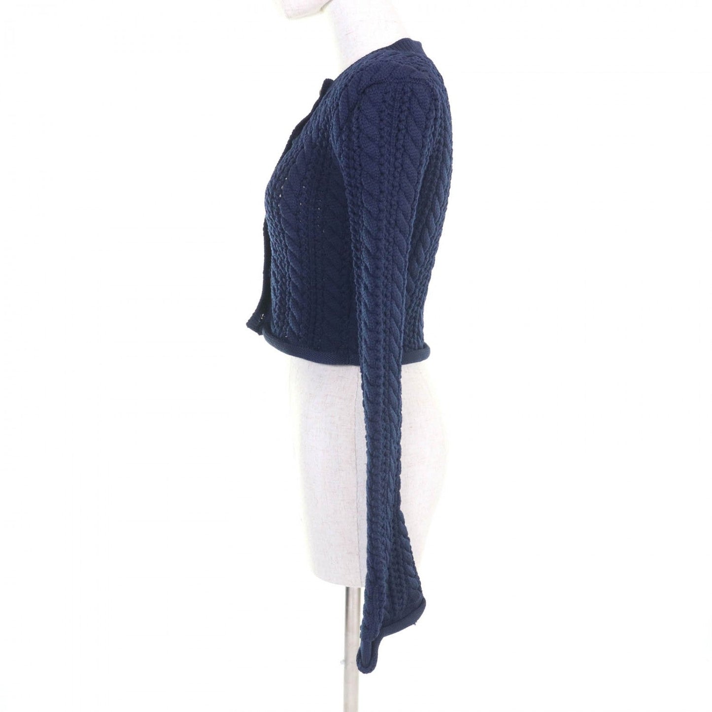 LOUIS VUITTON cardigan polypropylene Navy XS