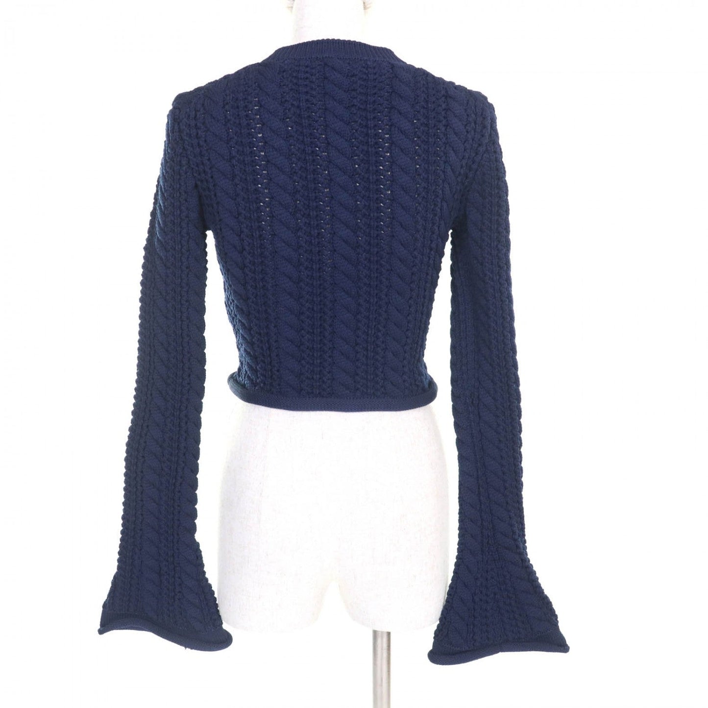 LOUIS VUITTON cardigan polypropylene Navy XS