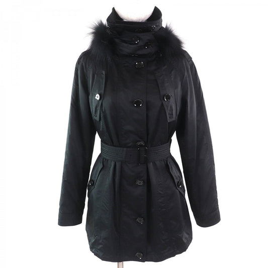 BURBERRY LONDON coat polyester black 38