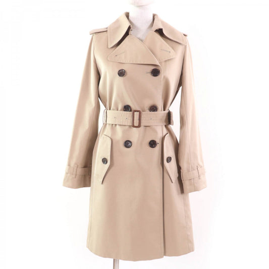 BURBERRY LONDON trench coat cotton beige 38