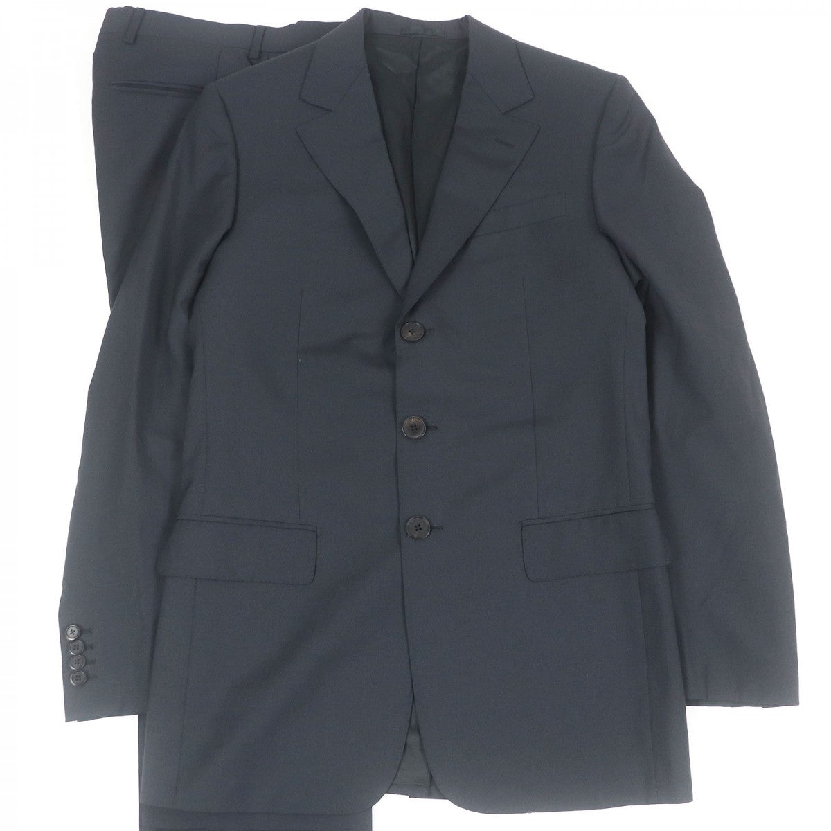 LOUIS VUITTON suit wool Dark gray 46