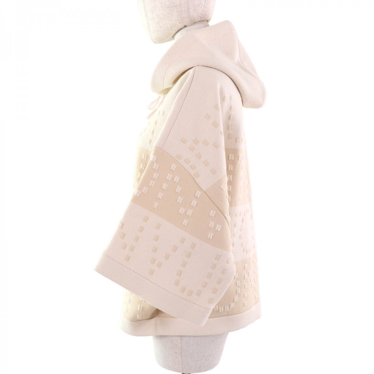 LOUIS VUITTON Hoodie wool beige XS