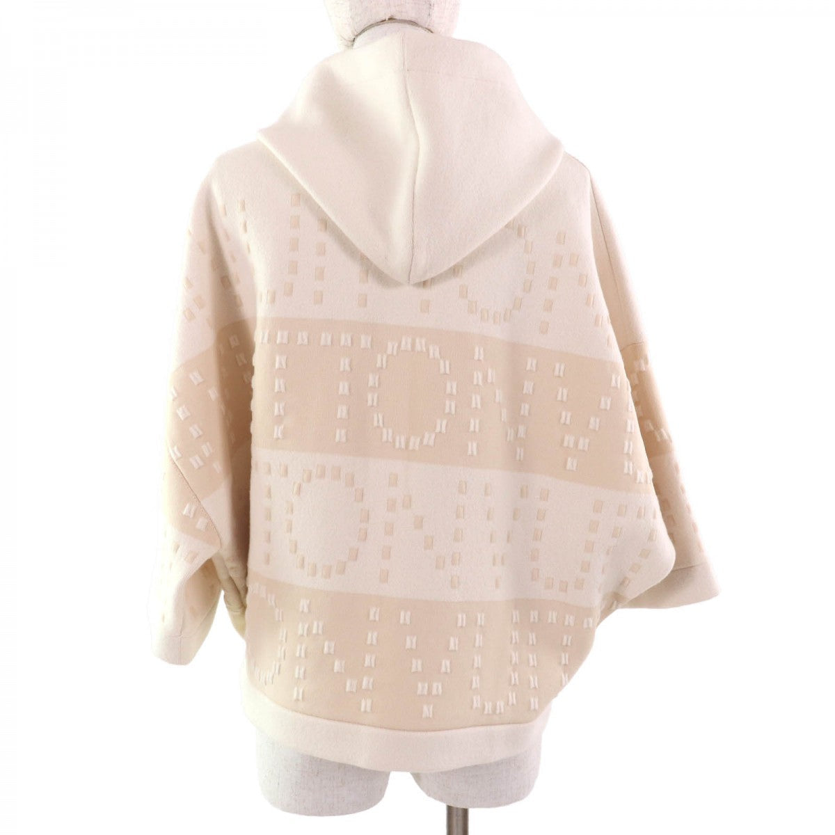 LOUIS VUITTON Hoodie wool beige XS