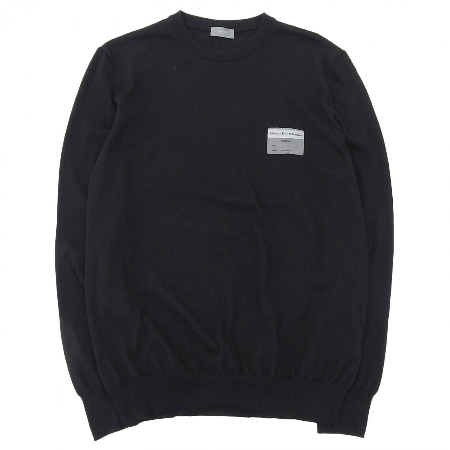 Dior HOMME knit 923M649AT938 wool black L