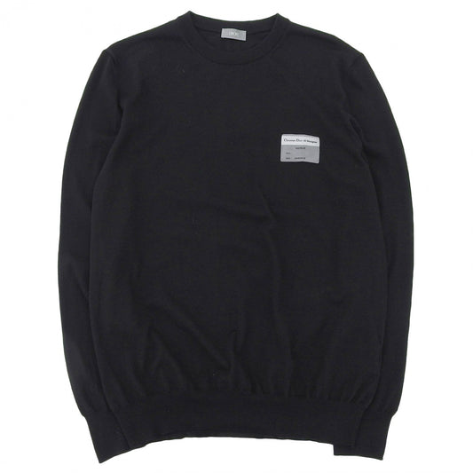 Dior HOMME knit 923M649AT938 wool black L