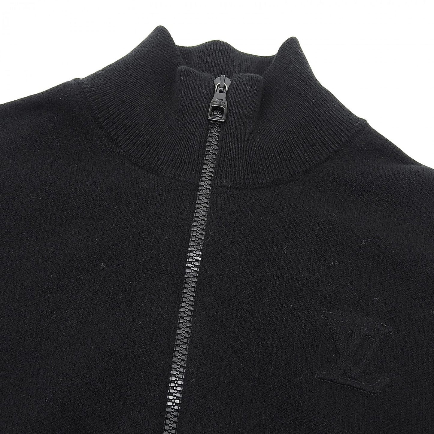 LOUIS VUITTON knit cashmere black M