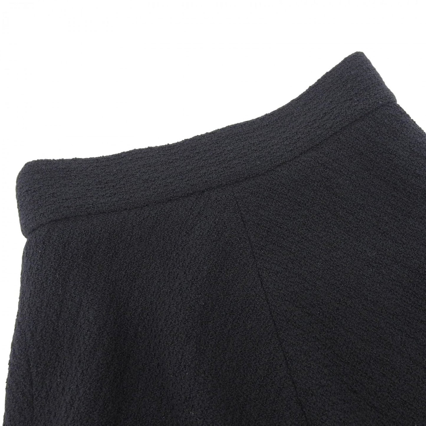 CHANEL skirt P36027 wool black 36