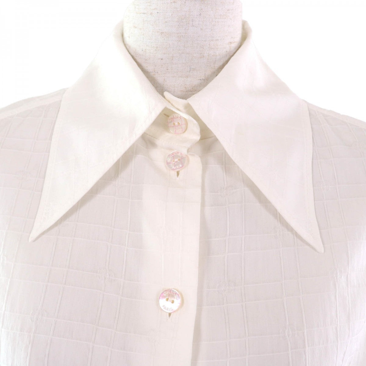 CHANEL blo  P78855 cotton white 38