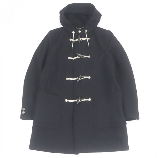 LOUIS VUITTON Duffel coat wool black 54