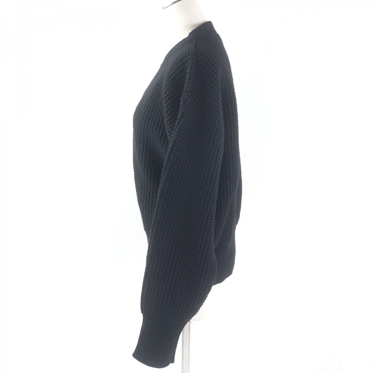 LOUIS VUITTON knit wool black LV Street Sign S