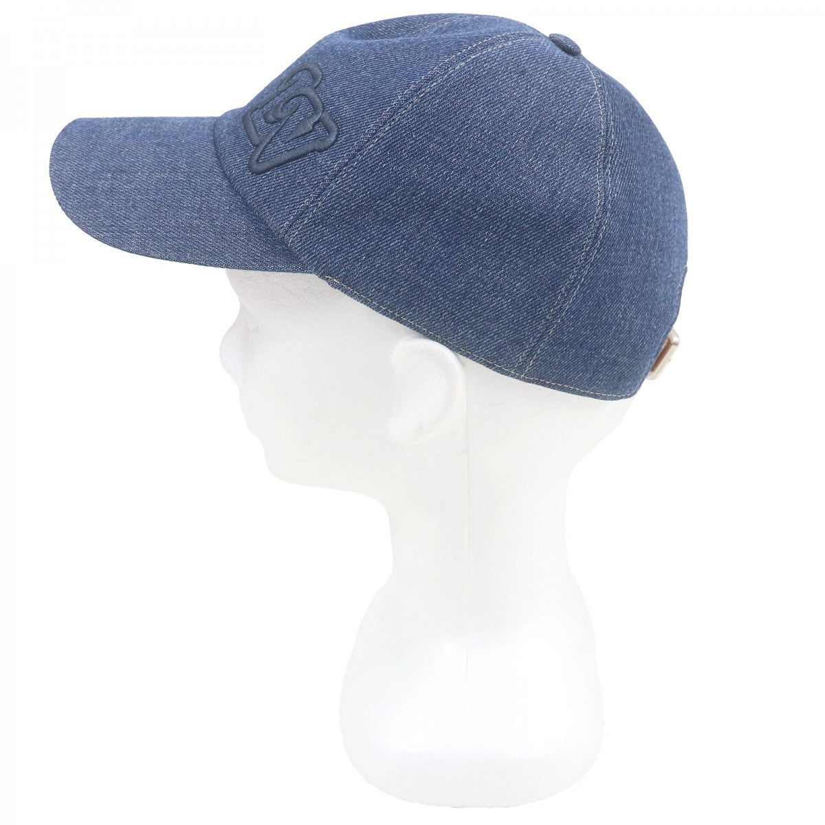 LOUIS VUITTON cap M7009L cotton Indigo blue