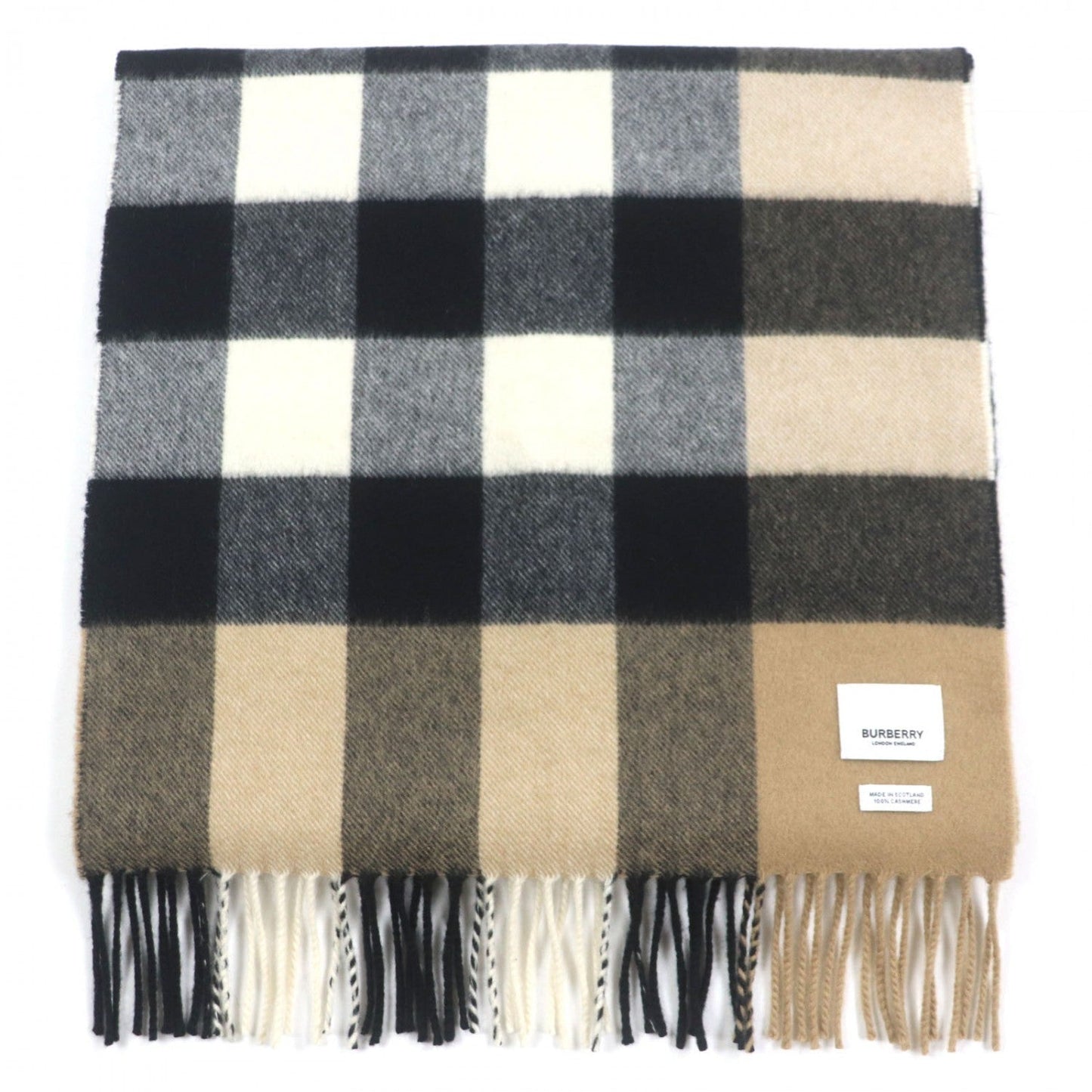 BURBERRY Scarf cashmere beige