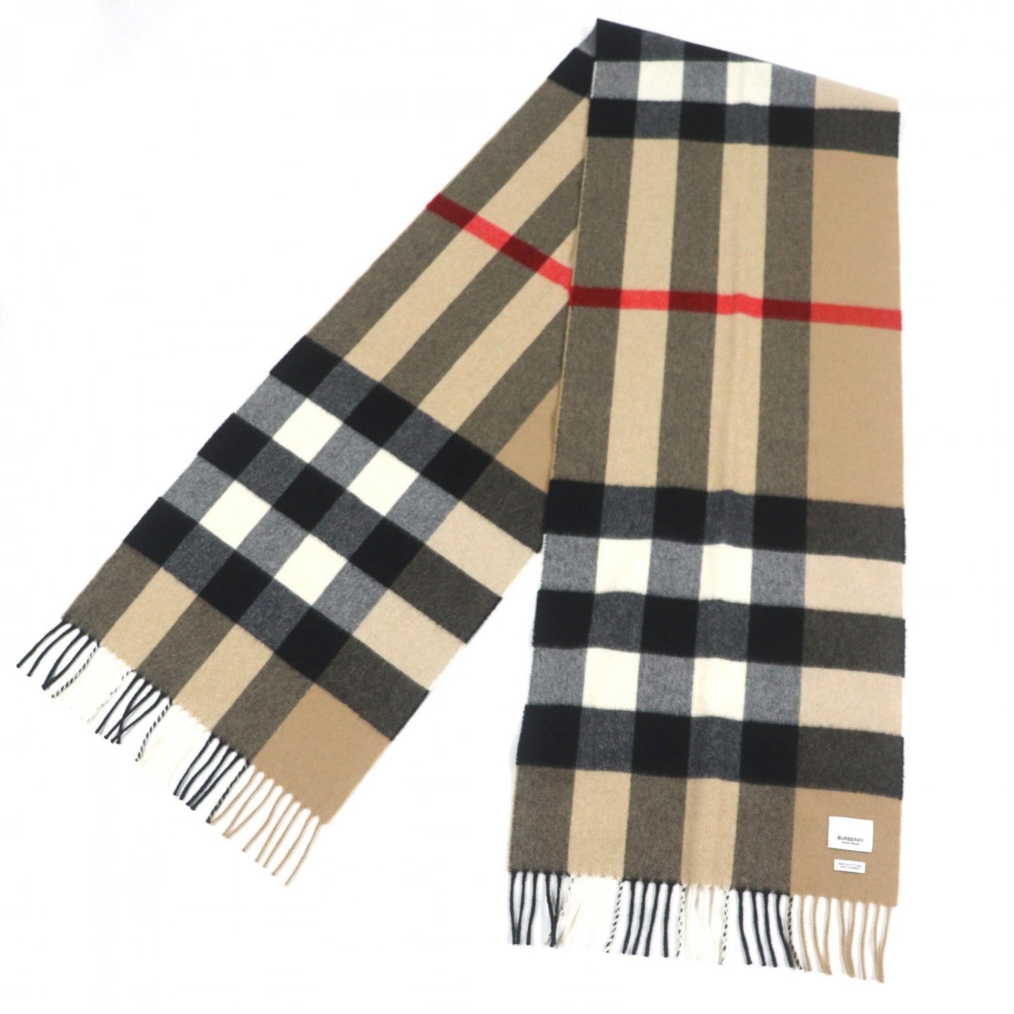 BURBERRY Scarf cashmere beige