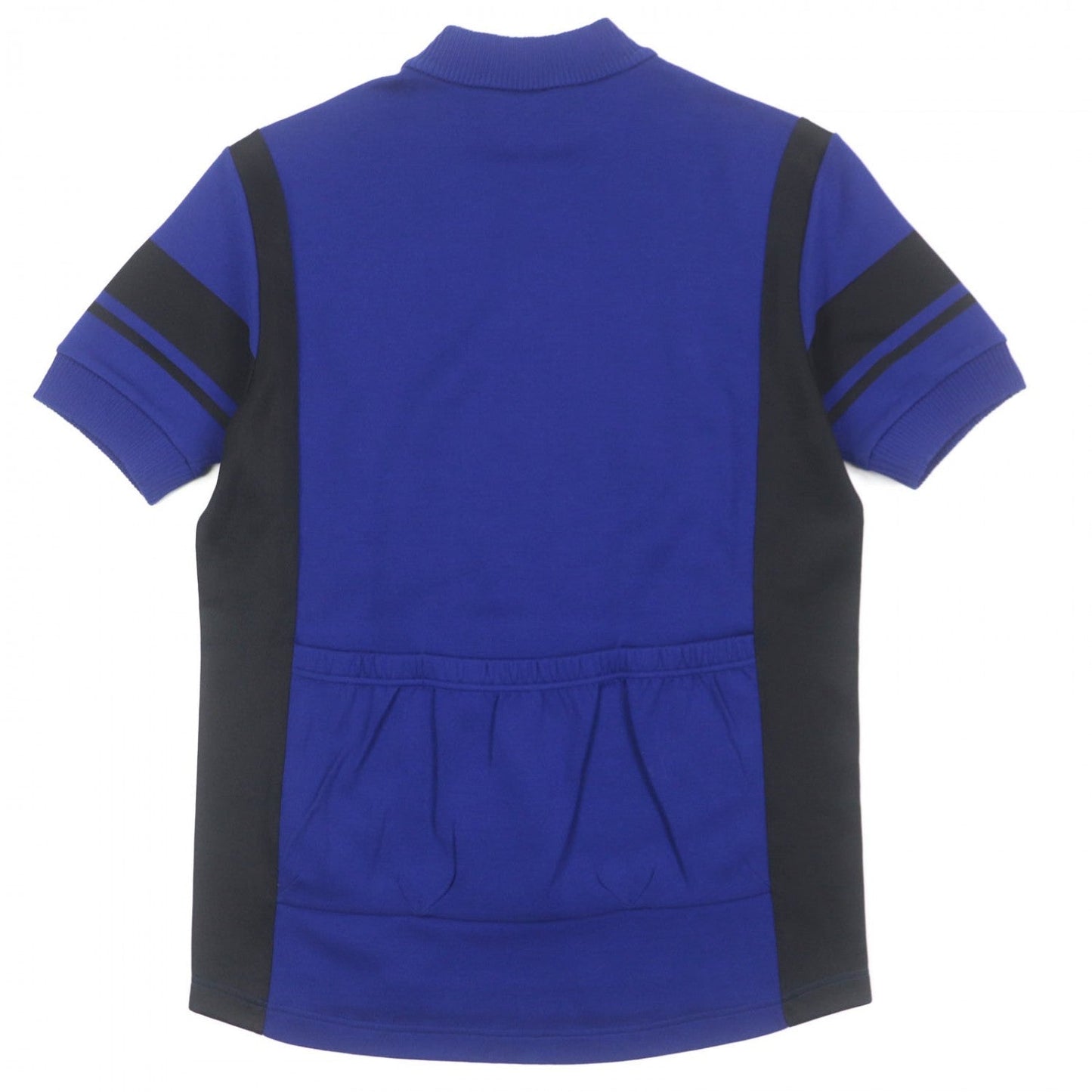 LOUIS VUITTON Short sleeve knit cotton blue-black Jacquard Cycling S