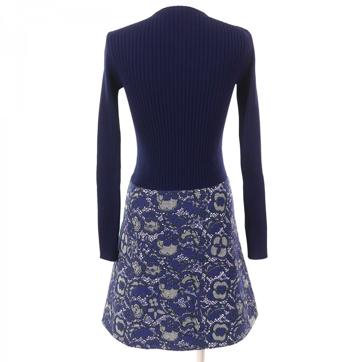 LOUIS VUITTON one piece Nylon Navy XS