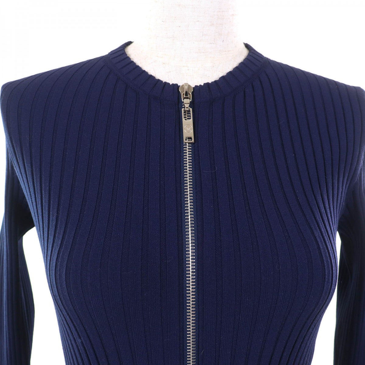 LOUIS VUITTON one piece Nylon Navy XS
