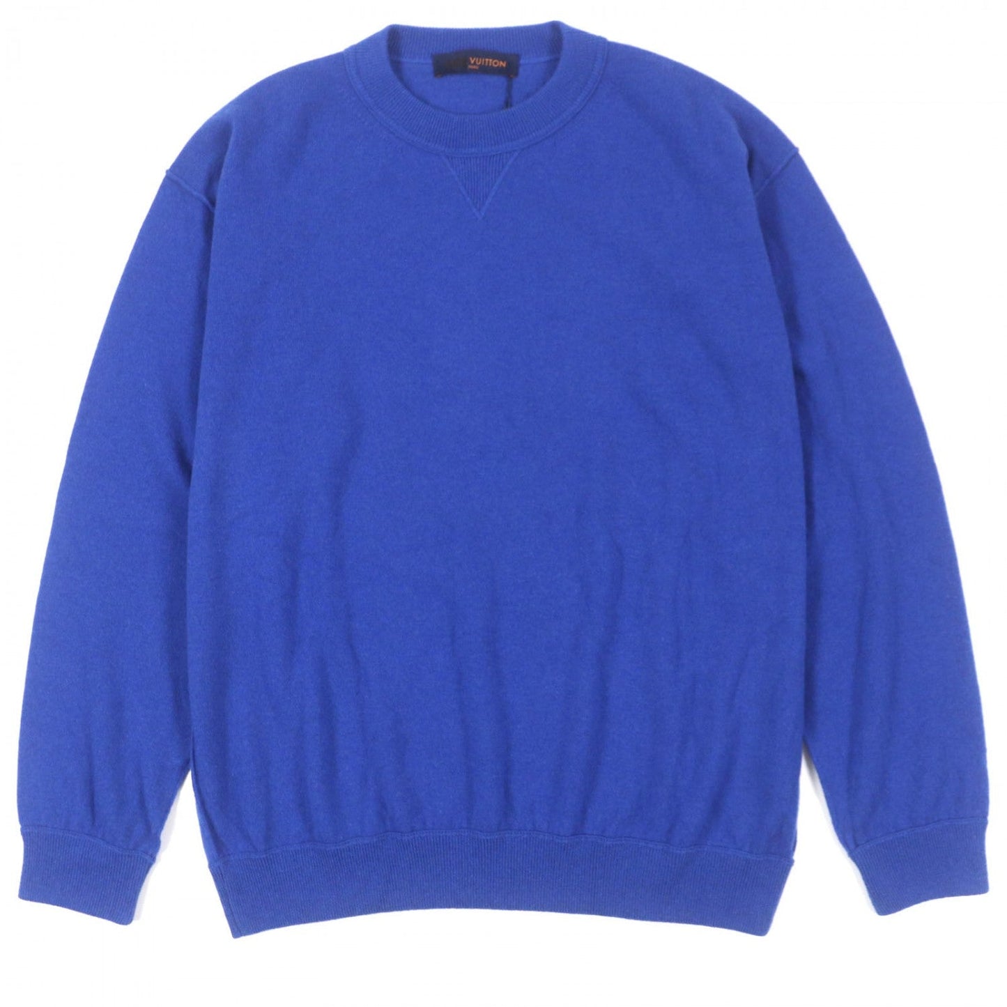 LOUIS VUITTON sweater cashmere blue XXL