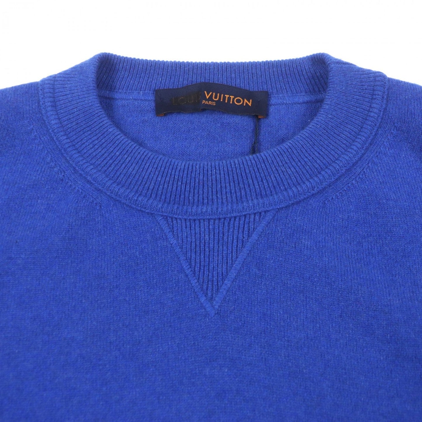 LOUIS VUITTON sweater cashmere blue XXL