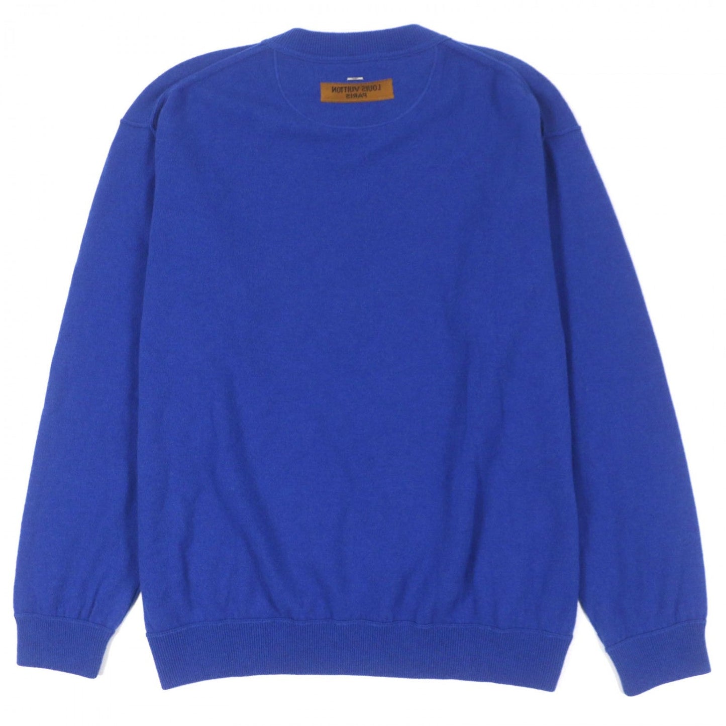 LOUIS VUITTON sweater cashmere blue XXL
