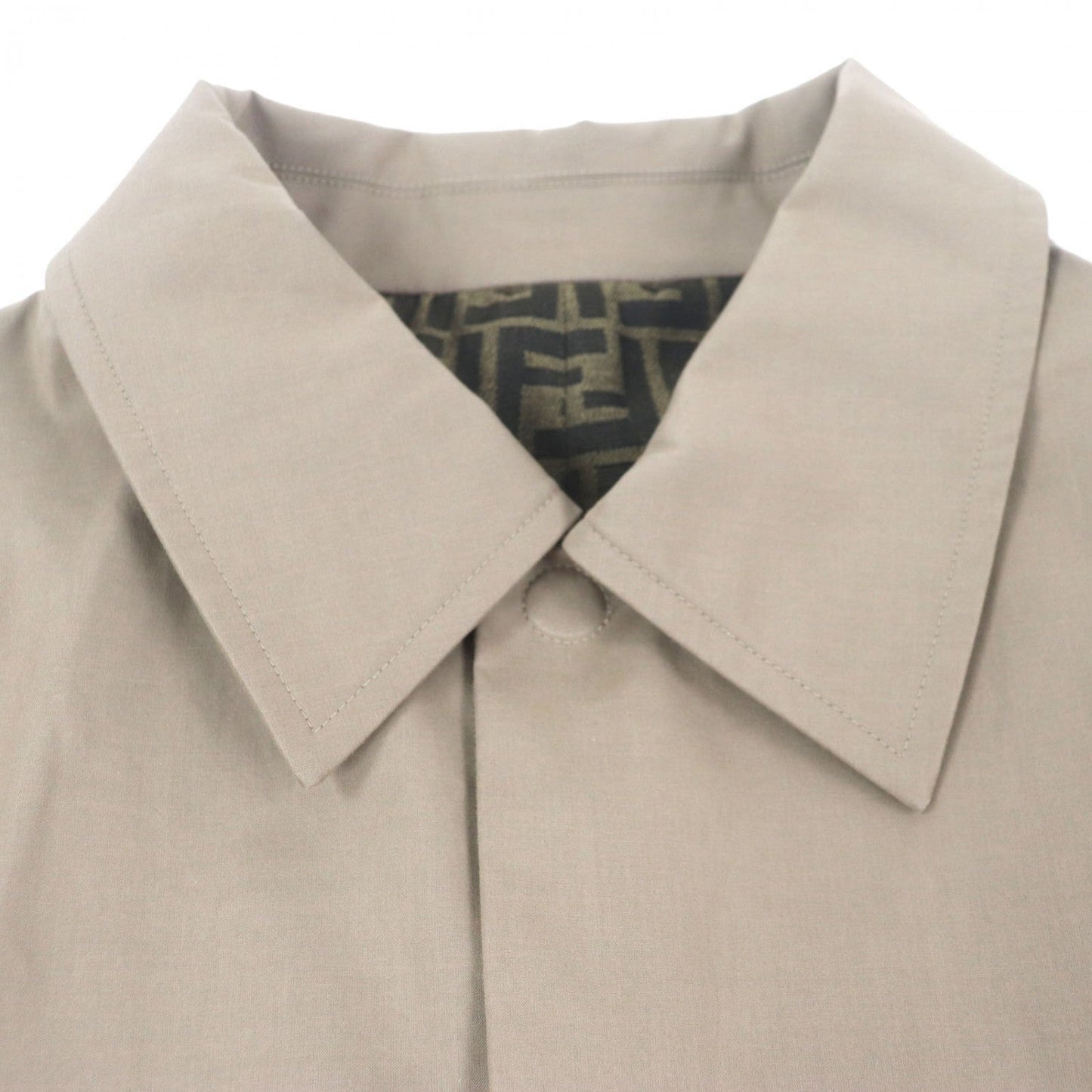 FENDI trench coat FF0741 cotton beige 50